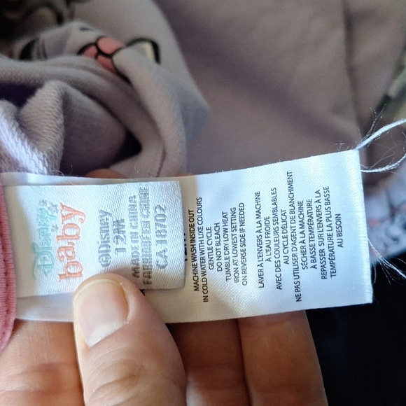 💥Buy2Get1Free💥Disney Baby Purple Hoodie and Pants Set - Picture 3 of 3